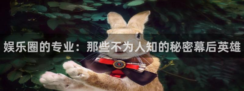 杏宇app：娱乐圈的专业：那些不为人知的秘密幕后英雄